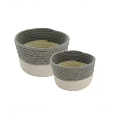 Imagem de Jogo 2 Cestos Round Gist Cotton S- Alça Mimo Style Bh22276