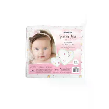 Imagem de Fralda De Pano Luxo Estampada 5 Unidades - Incomfral Cor:Feminino - In