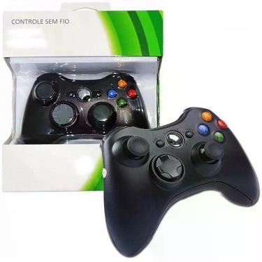 Imagem de Controle Xbox 360 Sem Fio Joystick Wireless