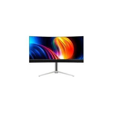 Imagem de Monitor Gamer KBM! GAMING MG900 34" Curvo, Mini-led, 180 Hz, 1ms, HDMI e DisplayPort, USB-C, HDR, FreeSync - KGMG90034BR