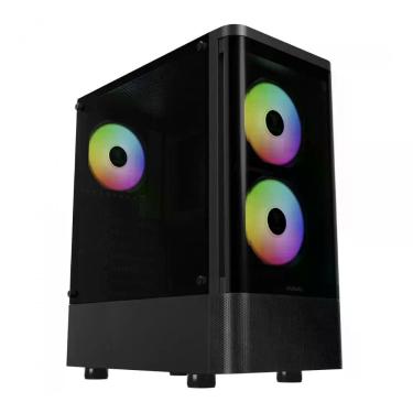 Imagem de Gabinete Gamdias Talos E3 Cg Atx Mid Tower Lateral De Vidro Temperado 