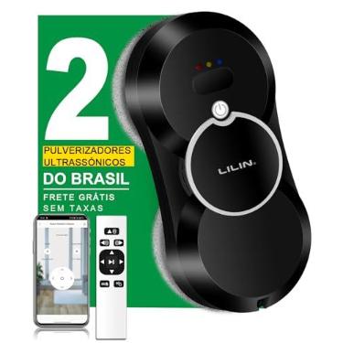 Imagem de LILIN HCR10 Robô Limpa Vidros de Janelas spray de água duplo e Bivolt