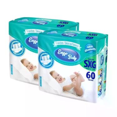 Imagem de Kit Com 2 pacotes Enzzo Baby Super Barreiras G,EXG,SXG - Enzo Baby, EX