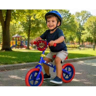 Imagem de Bicicleta De Equilíbrio Infantil Sem Pedal - Azul - UNITOYS