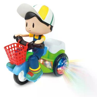 Imagem de Bob No Triciclo Bate E Volta Com Luz E Som - Dm Toys