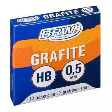 Imagem de Kit c/ 12 Grafite Brw 0,5 Mm Com 12 Unidades