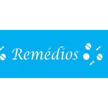 Imagem de Estencil 10x30 palavras remedio opa101 - OPA Criando Arte