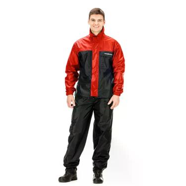 Imagem de Capa Chuva Motoqueiro Nylon Luxo Gola Forro Ventilação Cores - Pantane