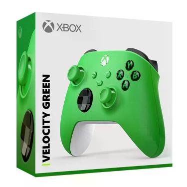 Imagem de Controle sem Fio Microsoft Xbox QAU-00090 Velocity Green para PC e Series X|S Verde
