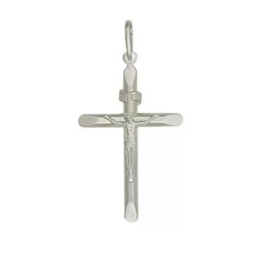 Imagem de Promoção Pingente Crucifixo Prata Maciça Italiana 925 - Lojas La&Ny , 