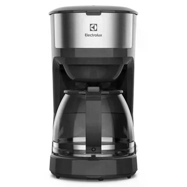 Imagem de Cafeteira Elétrica Electrolux ECM20 Aço Inox 30 Xícaras Inox Preta 110V