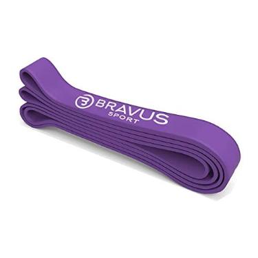 Imagem de Super Band Bravus Sport Forte Borracha Barra Fixa Elástico Extensor