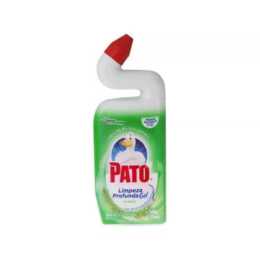 Imagem de Limpador Sanitário Gel Limpeza Profunda Pinho 500Ml - Pato, Pinho, 500