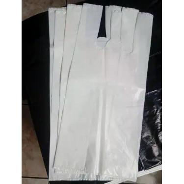 Imagem de Sacolas Plásticas Branca 20 Kg Recicladas - Higipack