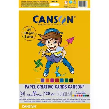 Imagem de Bloco para Educacao Artistica Criativo A-4 120G.24FLS 8CORES - Fila Ca