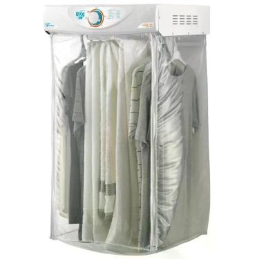 Imagem de Secadora de Roupas de Parede Fischer Super 8kg com Timer Contínuo e Ciclo Amaciante Branca 220V
