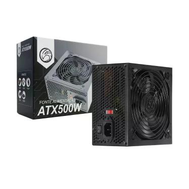 Imagem de Fonte atx 500 watts real brazil-pc bpc-5330 24 pinos bivolt - Brazil P
