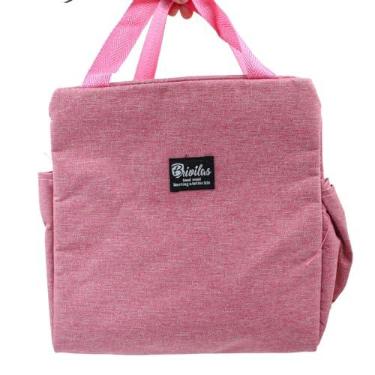 Imagem de Bolsa Marmita Lancheira Termica Casual Discreta Adulto Trabalho Faculdade