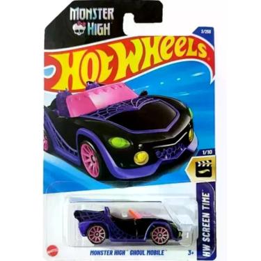 Imagem de Hot Wheels Monster High Ghoul Mobile Hyx62 - Mattel