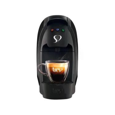 Imagem de Cafeteira Expresso TRES Luna Preta , Preto, 220V