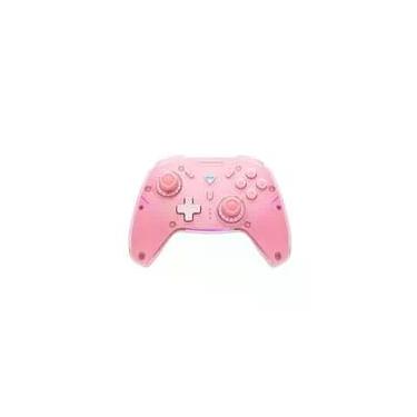 Imagem de Controle Gamer, Machenike G5 Pro Max, Multiplataformas, Tri-Mode, RGB, Switch Kailh, Rosa - JJ02GJ007