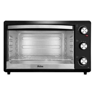 Imagem de Forno Elétrico Philco PFE44P Dupla Resistência 44L, Preto, 110V