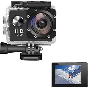 Imagem de Câmera Filmadora Sports HD DV 1080P 30M Sem-Wifi - Prata