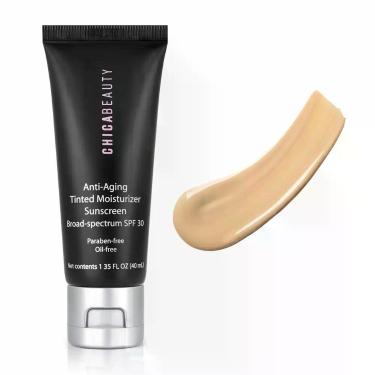 Imagem de Hidratante Facial com Cor CHICA BEAUTY 40ml FPS 30 Vegano