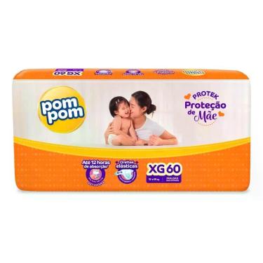 Imagem de Pom Pom Derma Protek Proteção de Mãe 60 unidades (XG)