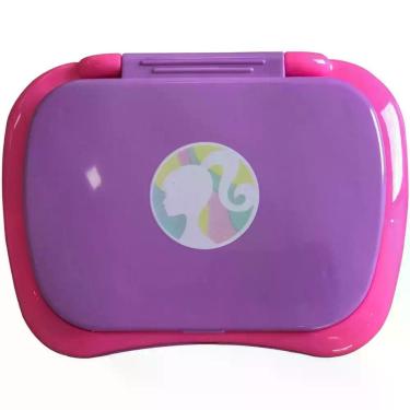 Imagem de Laptop Infantil Barbie Bilíngue PORTUGUÊS/INGLÊS - Candide