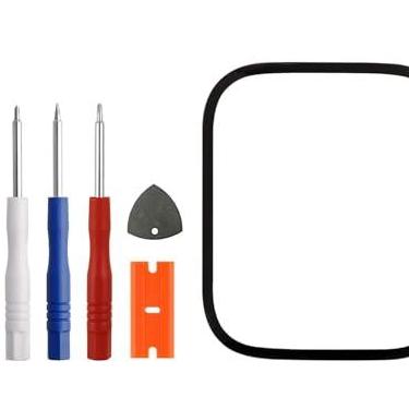 Imagem de SWARK Nova substituição de lente de vidro LED frontal + OCA compatível com a série AWatch com kit de reparo atualizado - sem tela LCD e digitalizador sensível ao toque