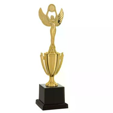 Imagem de Troféu Vitória Vencedor 501582 Honra ao Mérito 32cm Dourado para Premiações e Homenagens