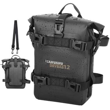 Imagem de Bolsa impermeável preta 4L para protetor de motor de motocicleta MRSXX