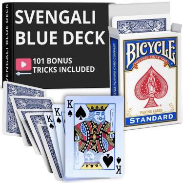 Imagem de Baralho Svengali Azul King  Ted's Sterling Magic