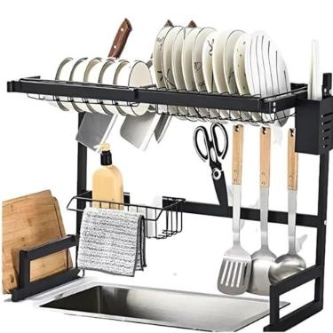 Imagem de Organizador Pia da Cozinha Escorredor de Louça Suspenso 65cm Premium