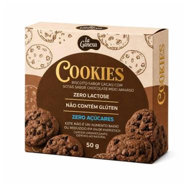 Imagem de Biscoito Cookie 50g Sabor Cacau La Ganexa