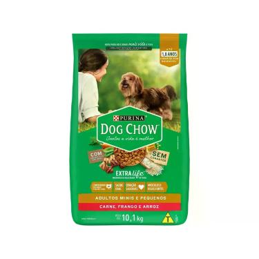 Imagem de Ração Premium para Cachorro Dog Chow ExtraLife - Adulto Carne Frango e