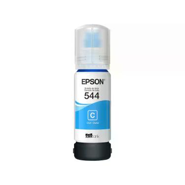 Imagem de Garrafa de Tinta Epson EcoTank T544 Ciano Original Refil, Ciano, 65ml
