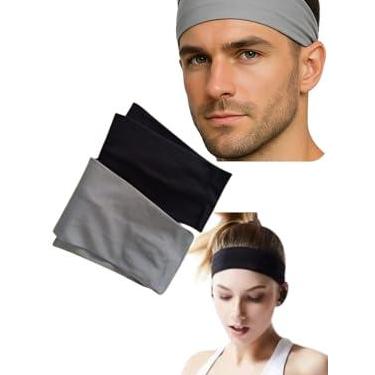 Imagem de 4 Faixas Headband Anti Suor Cabelo Testa Esporte Corrida
