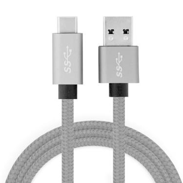 Imagem de Cabo USB+ Tipo C 1 Metro 2,4A Carga Rápida Cel Tablet Note - Automotiv