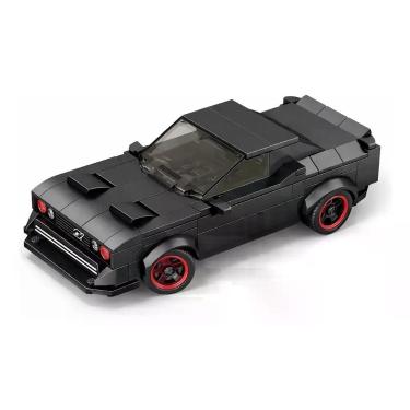 Imagem de Carro de Blocos para Montar Muscle Car com Controle Remoto - NoBrand
