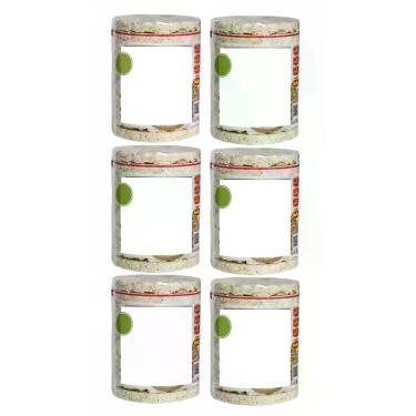 Imagem de Kit 6 Uni Biscoito Arroz Integral 80g - Congratulations Store