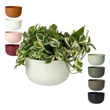 Imagem de Cachepot Cuia Pote N 6 Vaso Raiz Due 21 14x24cm Folhagem, Calcário