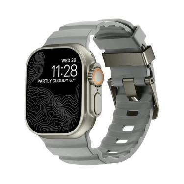 Imagem de Pulseira De Silicone Trail De 49mm 46mm 45mm 44mm Para Apple Watch Ult