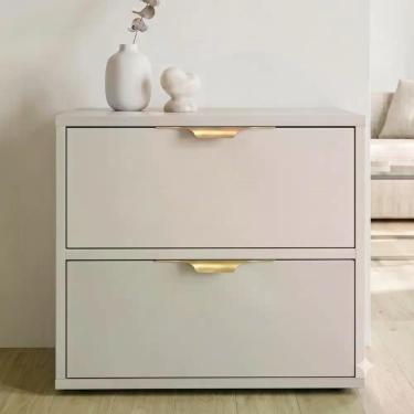 Imagem de Kit 15 Puxadores Wave Cava 20cm para Porta Armário Cozinha e Móveis Pl