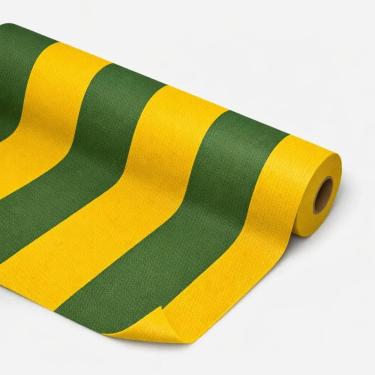 Imagem de 2-10 metros Tnt Estampado Brasil Copa do Mundo Listras Verde Amarelo J