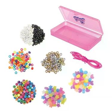 Imagem de Barbie Micangas Super Caixa Com 1000 Peças - Fun Divirta-se