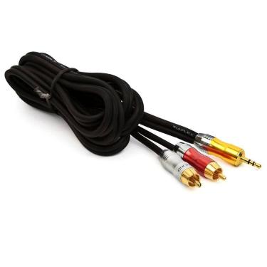 Imagem de Cabo P2 Para 2 Rca Profissional - 50 Mt - Diamond