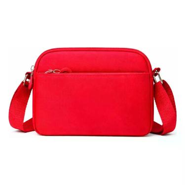 Imagem de Bolsa Transversal Versátil com 2 Bolsos para Celular Carteira e Acessó