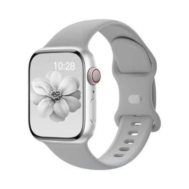 Imagem de Pulseira De Silicone De 45mm 44mm 40mm 41mm 49mm 38mm 42mm Para Apple 